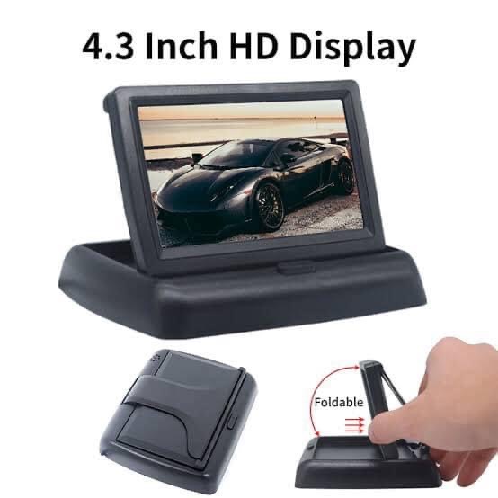 Car LCD foldable